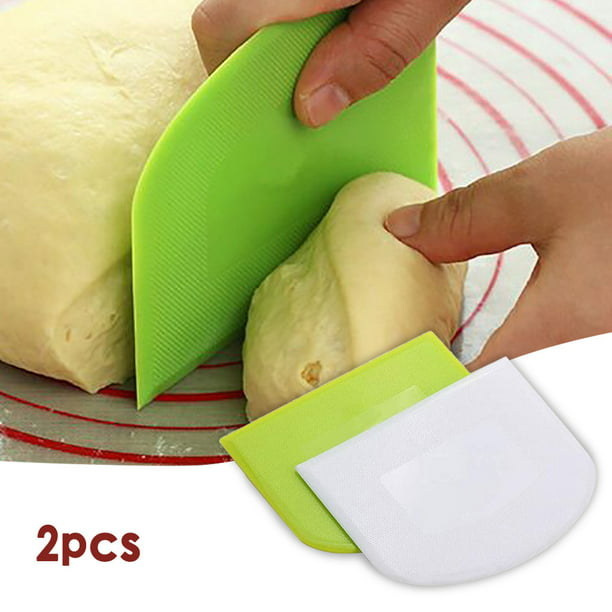 Plastic Cake Cream Spatula Dough Butter Batter Scraper Baking Pastry Tools